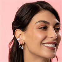 Mono orecchino Rebecca Donna Golden Ear in Argento Cubic Zirconia SGEOBB40 - SGEOBB40